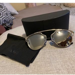 GAMT cat eye mirror sunglasses